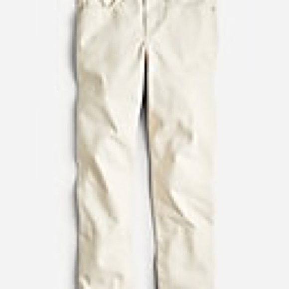 J. Crew Women’s Size 31 Jeans High-rise 90s classic straight-fit in Ecru - Picture 5 of 15